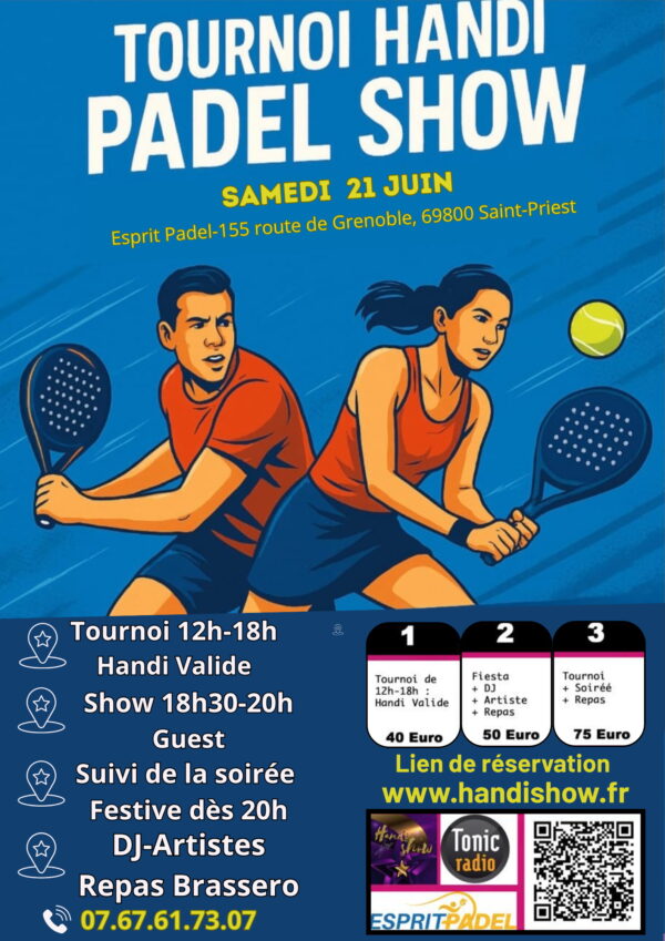tournoi Handi Padel Show